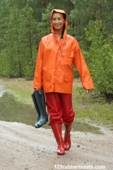 Better Life with rubber boots