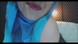 Arabian Beauty Striping Everything But Hijab For Hot Pussy F