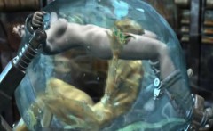 3d Animated Chained And Fucked By Water Monster