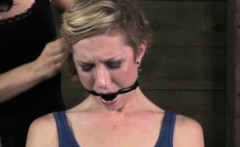 Gagged Sub Tied To A Chair By Femdom