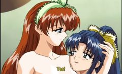 Busty Hentai Girls Threesome Fucked Shemale Anime Cock