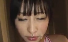Beautiful Japanese Girl Gets A Facial