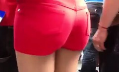 Young Latina With A Great Booty Close Up
