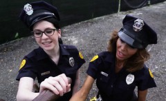 Two Female Cops Arrest Big Cock Black