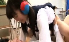 Lustful schoolgirl with a marvelous ass gets pounded in the