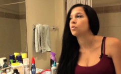 Teen stepdaughter spunked