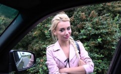 Dude banged blonde Russian hitchhiker