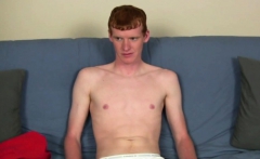 Straight twink tugs cock