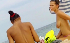 Topless Beach Amateurs Teens Spy Video