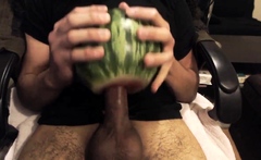 Fucking a Watermelon