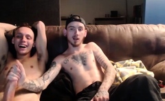 Hot and horny gay twinks suck their big cocks