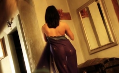 Sexy And Sensual Indian Babe Dance Gracefully Alone