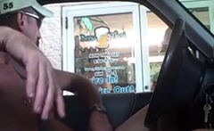 Str8 Drive-thru With His Dick Out