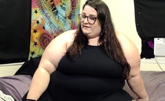 Fat bbw milf hottest webcam strip show