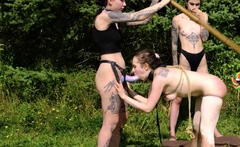 Piss drink and ballet for cute submissive