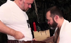 HAIRYANDRAW Army Bears Guy English And Joe Hardness Raw Fuck