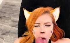 Cute Cat Daughter Sucks Cock - Sweetie Fox Onlyfans Leaked