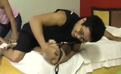 Asian Twink Tickling