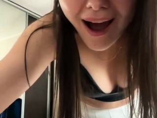 Cute teen anne solo anal masturbation