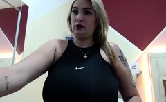 BBW with big boobs on webcam 3 gives ca