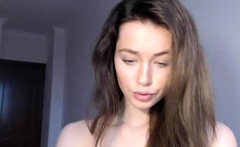 Pussy Babe Brunette Masturbating